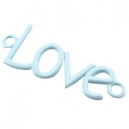 Bedel / tussenzetsel -   LOVE Pastel light blue